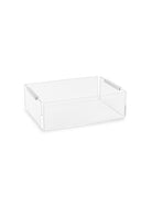 Aria Çıta Detaylı Gümüş Organizer Large