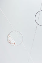 Hurne Beton Gümüş Kolye - 1