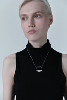 Hurne Beton Gümüş Kolye - 3