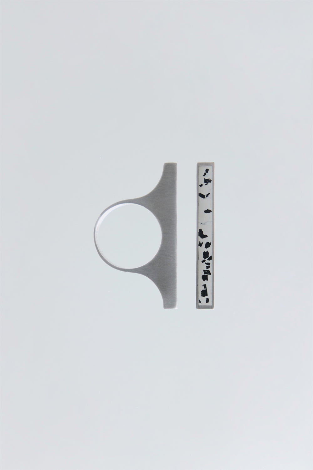 Tabulor Beton Gümüş Yüzük - 1