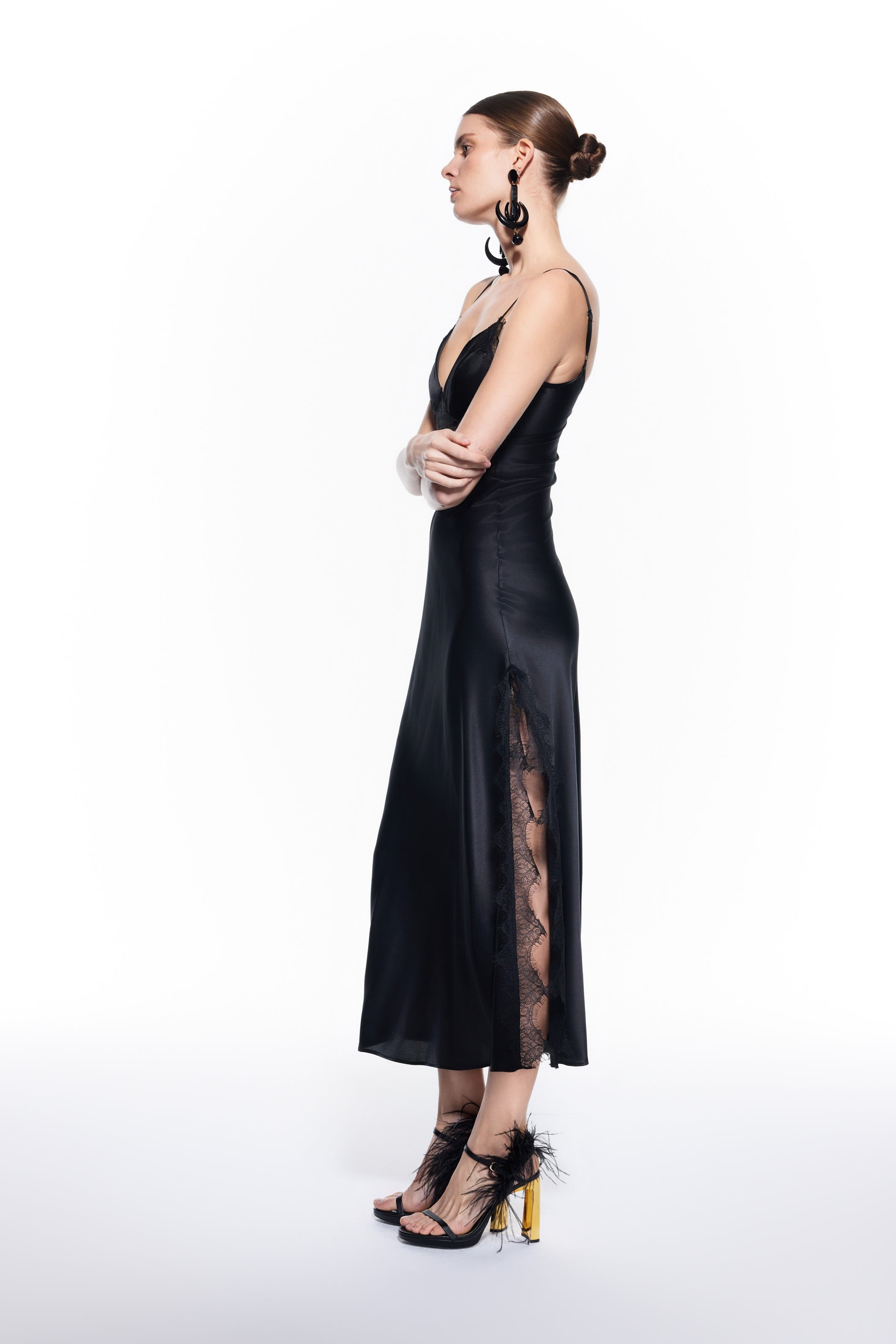 Mers Silk-Ame Silk Dress-3-Milagron.com