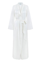 Dian Silk Robe Bridal White