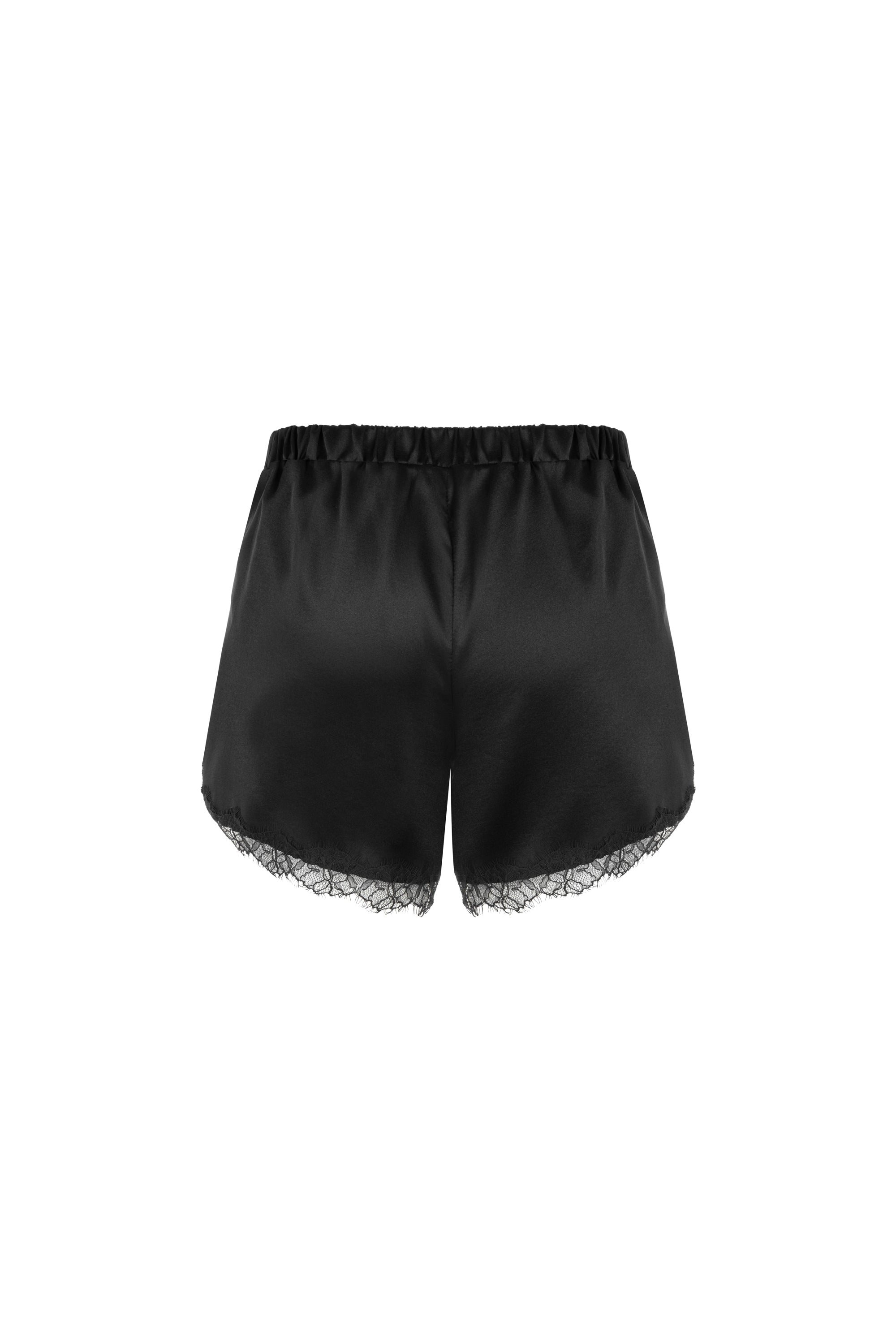 Egeria Silk Top & Shorts Black