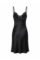 Etoile Noir Silk Dress