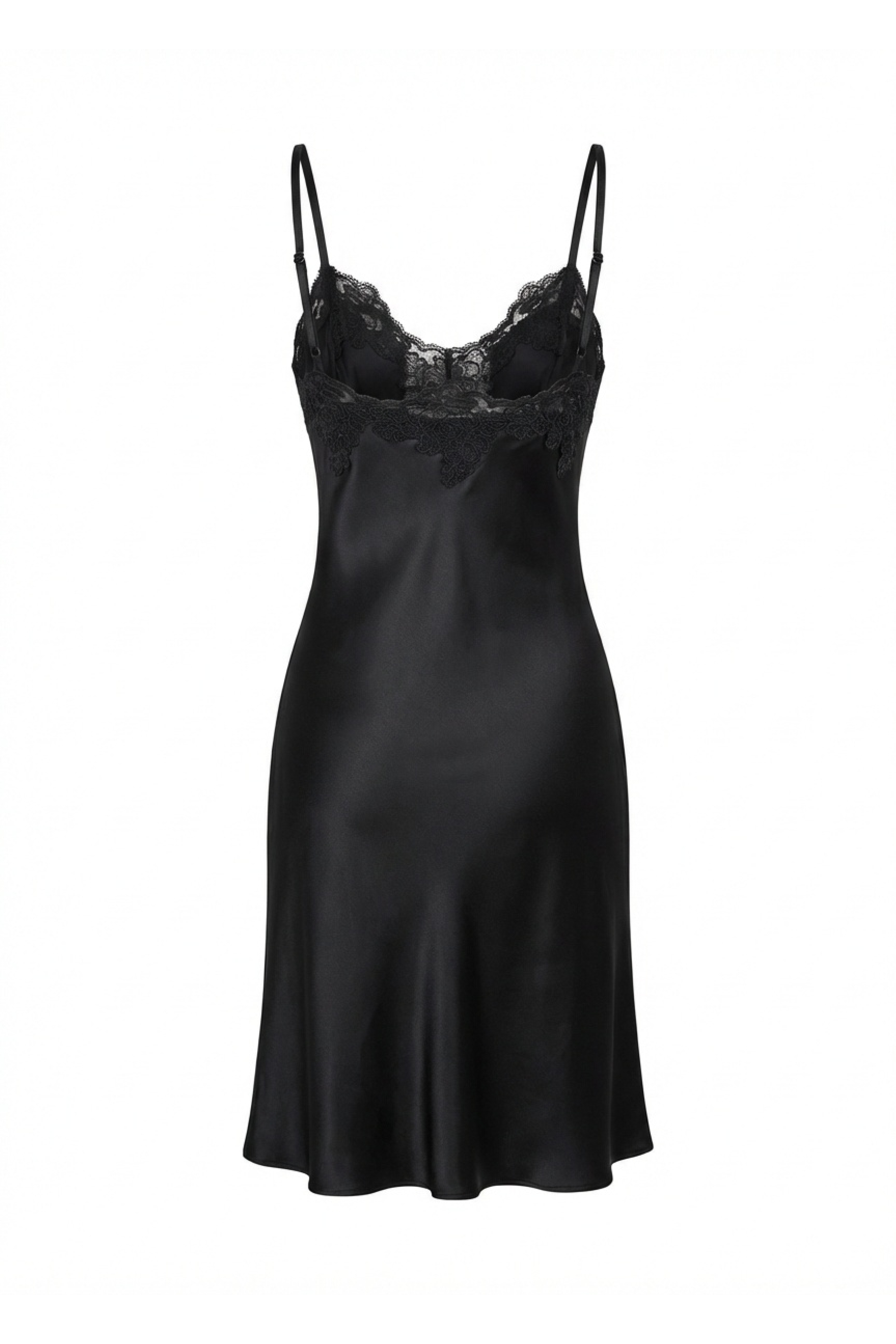 Etoile Noir Silk Dress