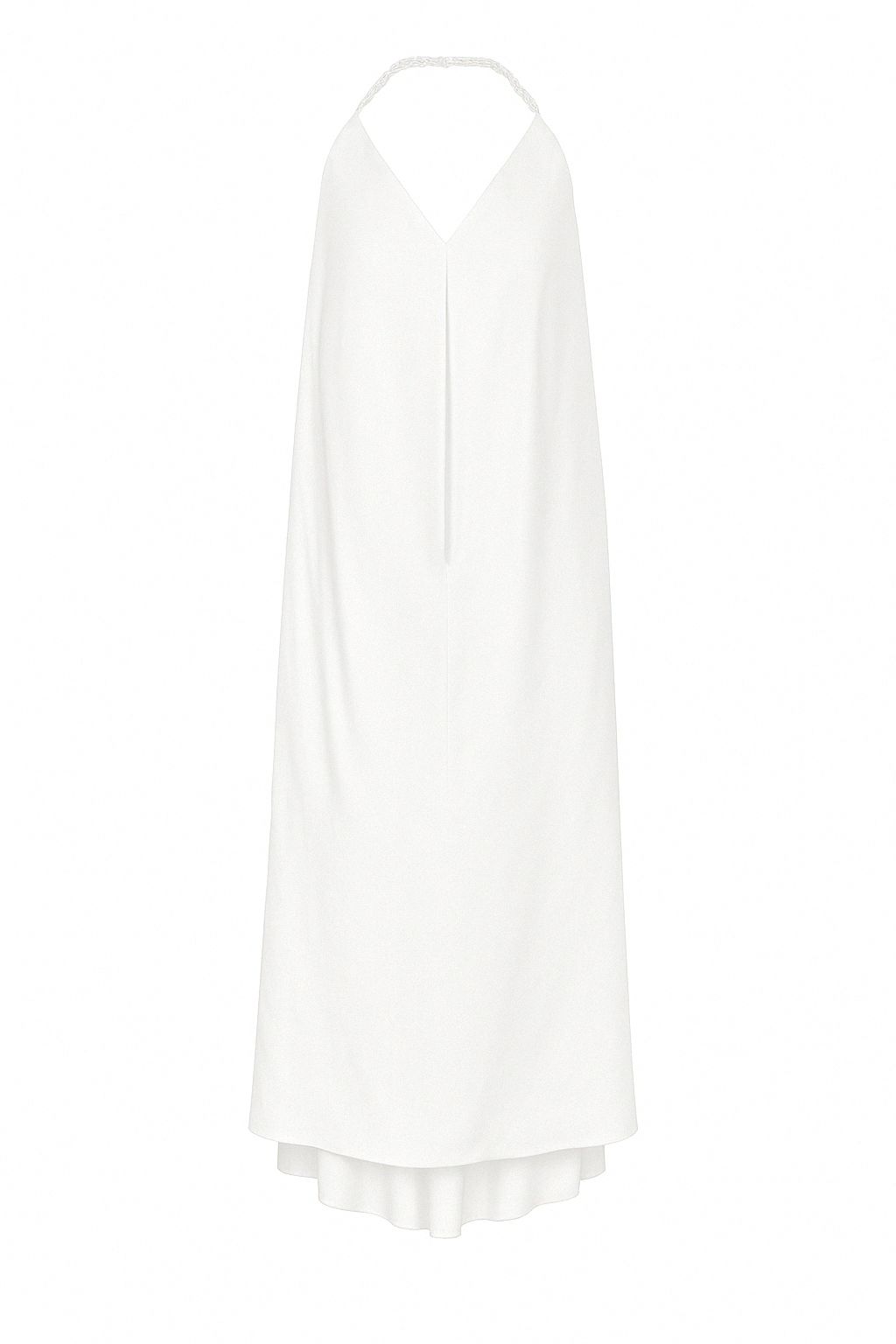 Mers Silk-Helen Dress White-1-Milagron.com