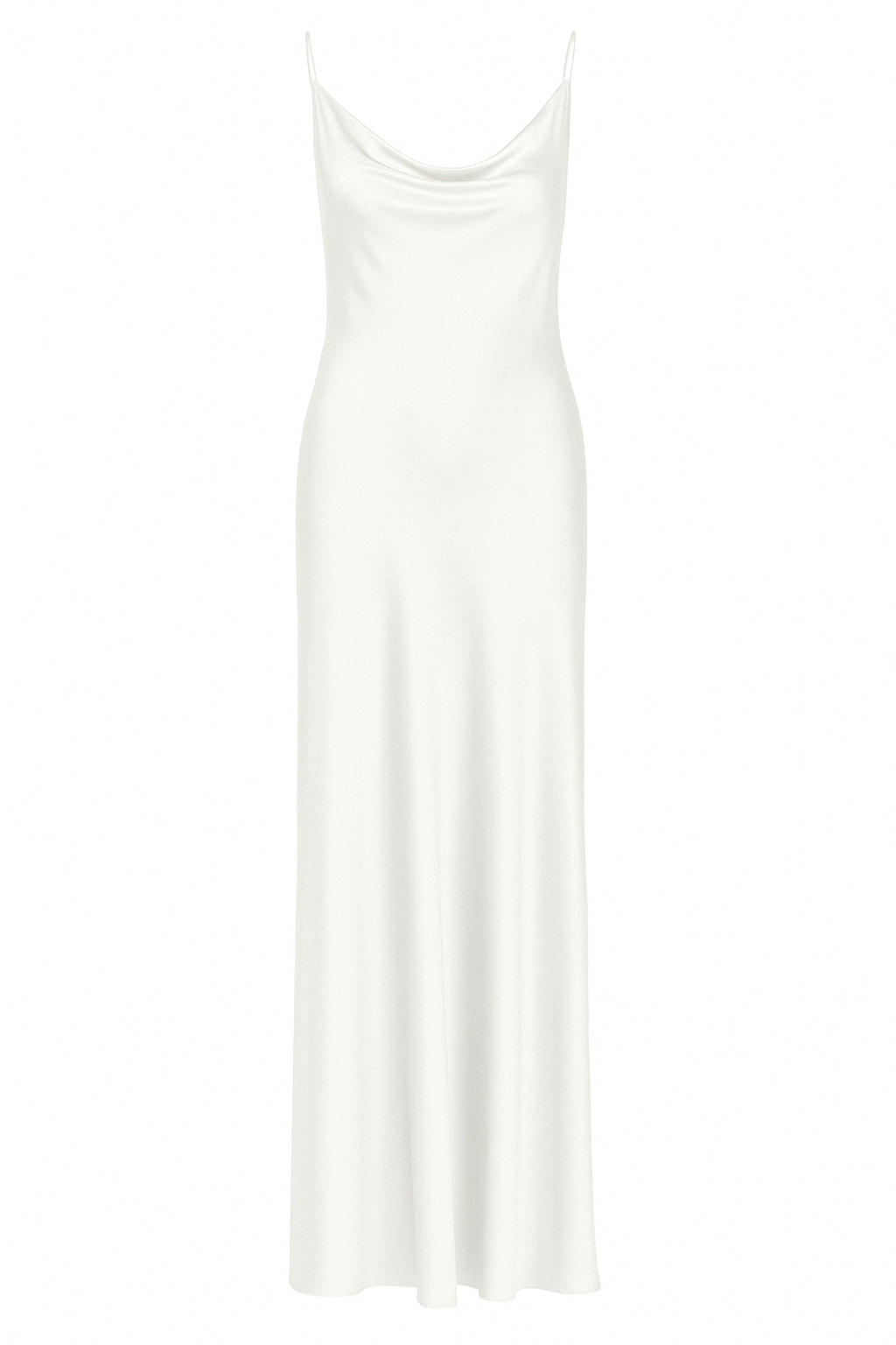 Mers Silk-Karina Dress White-1-Milagron.com