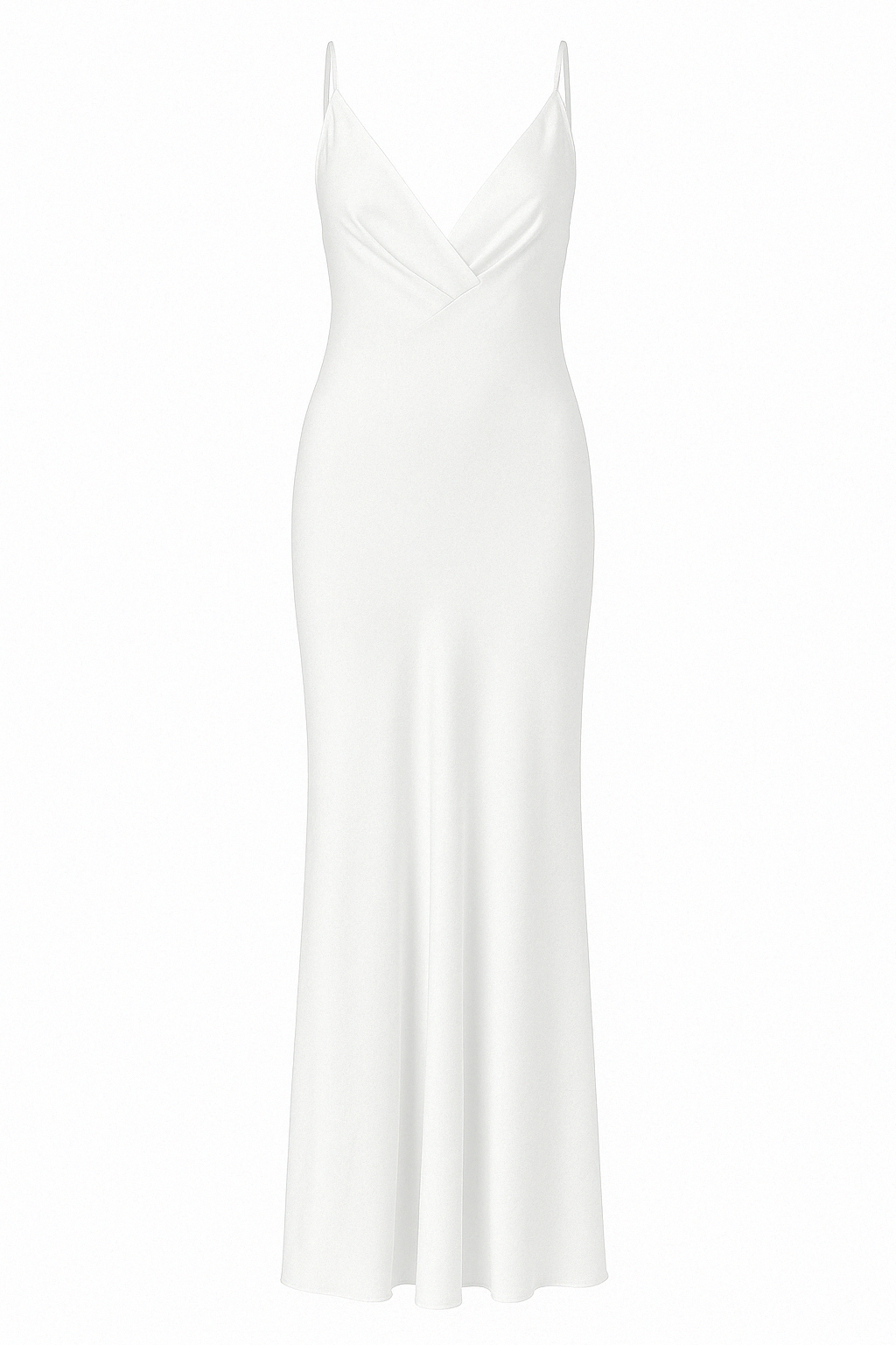 Mers Silk-Kemy Dress White-2-Milagron.com