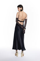 Mers Silk-Lea Silk Dress-5-Milagron.com