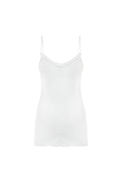 Luna Silk Halter Top White
