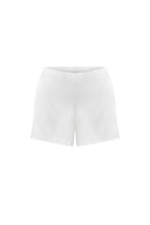 Luna Silk Short White
