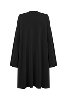 Modal Robe And Dress Set Black
