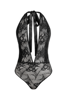 Noir Lace Bodysuit - 2