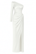 Mers Silk-Roxane Dress White-1-Milagron.com