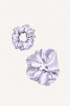 Pure Silk Scrunchie Baby Blue