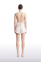 Selene Silk Pajama Set Powder