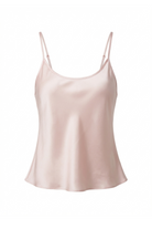 Selene Silk Top & Shorts Set Blush