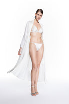 Silk Triangle Bra & Thong Bridal Set