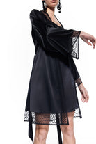Mers Silk-Trivia Silk Robe-3-Milagron.com