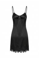 Velvet Night Silk Dress