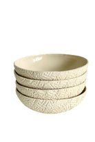 Meru İstanbul-El Yapımı Çukur Tabak 4'lü-Tabak & Kase-1-Milagron.com