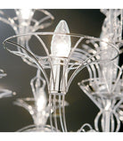 Dedalo Masa Lambasi 3L Krom Ø70X60 Cm E14 3X40W