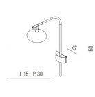Dolce Apli̇k 1L Krom-Kri̇stal Ø30X60 Cm G9 1X25W