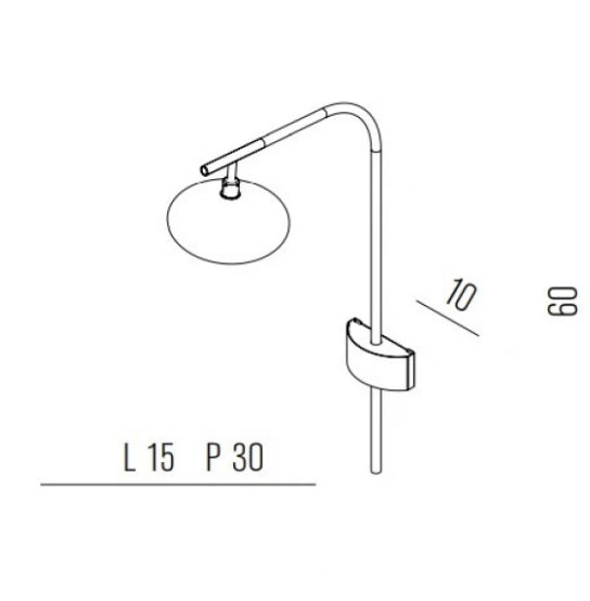 Dolce Apli̇k 1L Krom-Kri̇stal Ø30X60 Cm G9 1X25W