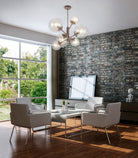 Global Sarkit 6L Bronz Ø80X80 Cm E27 6X40W