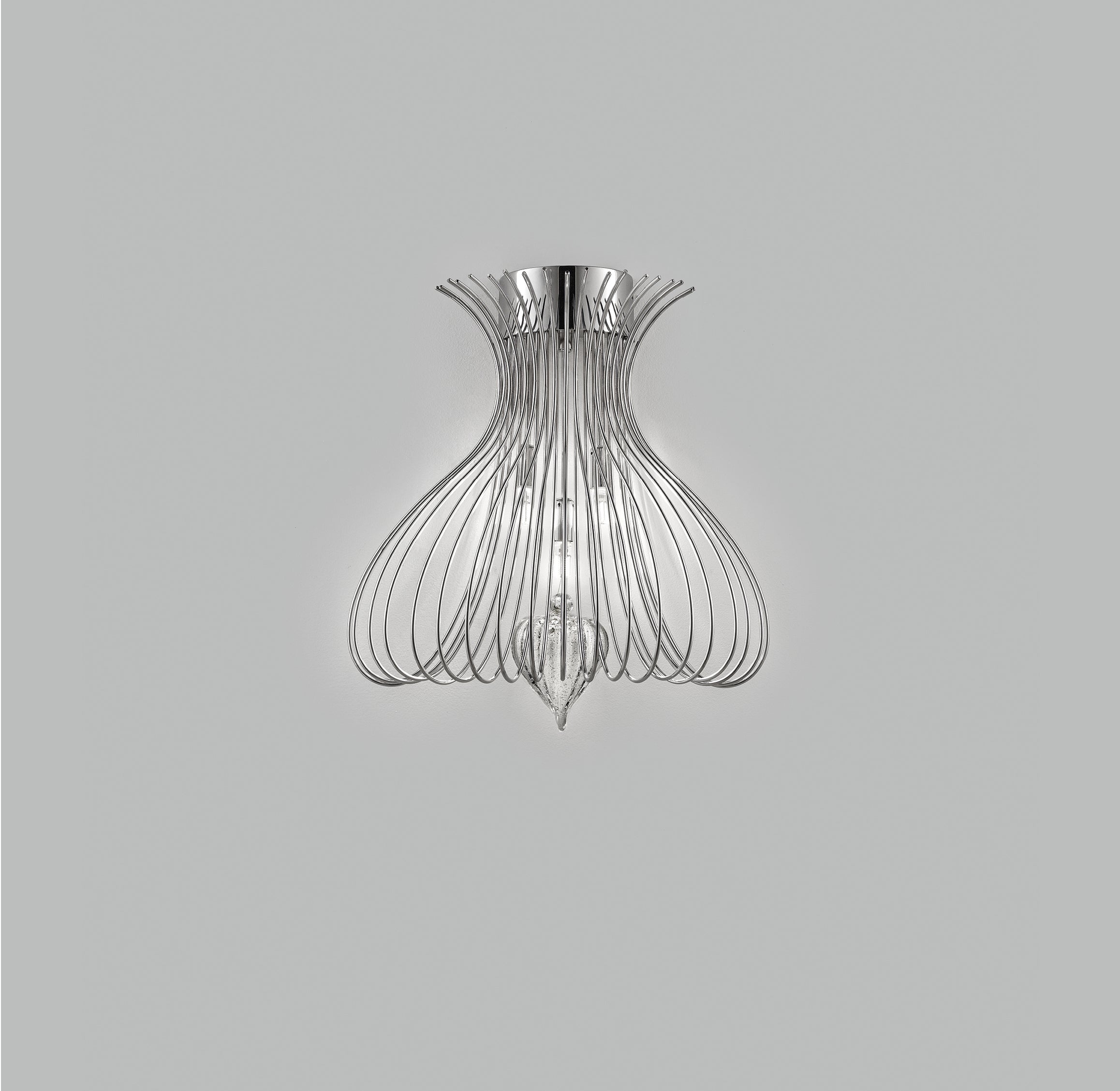 Silhouette Apli̇k 3L Gümüş Ø40X35 Cm G9 3X40W