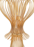 Silhouette Masa Lambasi 3L Satin Gold Ø40X55 Cm G9 3X40W