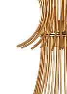 Silhouette Masa Lambasi 3L Satin Gold Ø40X55 Cm G9 3X40W