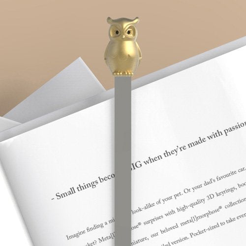 Metalmorphose-Baykuş Kitap Ayracı-Kitap Ayıracı-2-Milagron.com