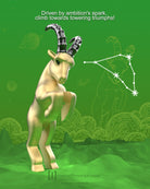 Metalmorphose-Burç Koleksiyonu Oğlak Anahtarlık / çanta Aksesuarı-Çanta Aksesuarları-5-Milagron.com