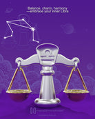 Metalmorphose-Burç Koleksiyonu Terazi Anahtarlık / çanta Aksesuarı-Çanta Aksesuarları-5-Milagron.com