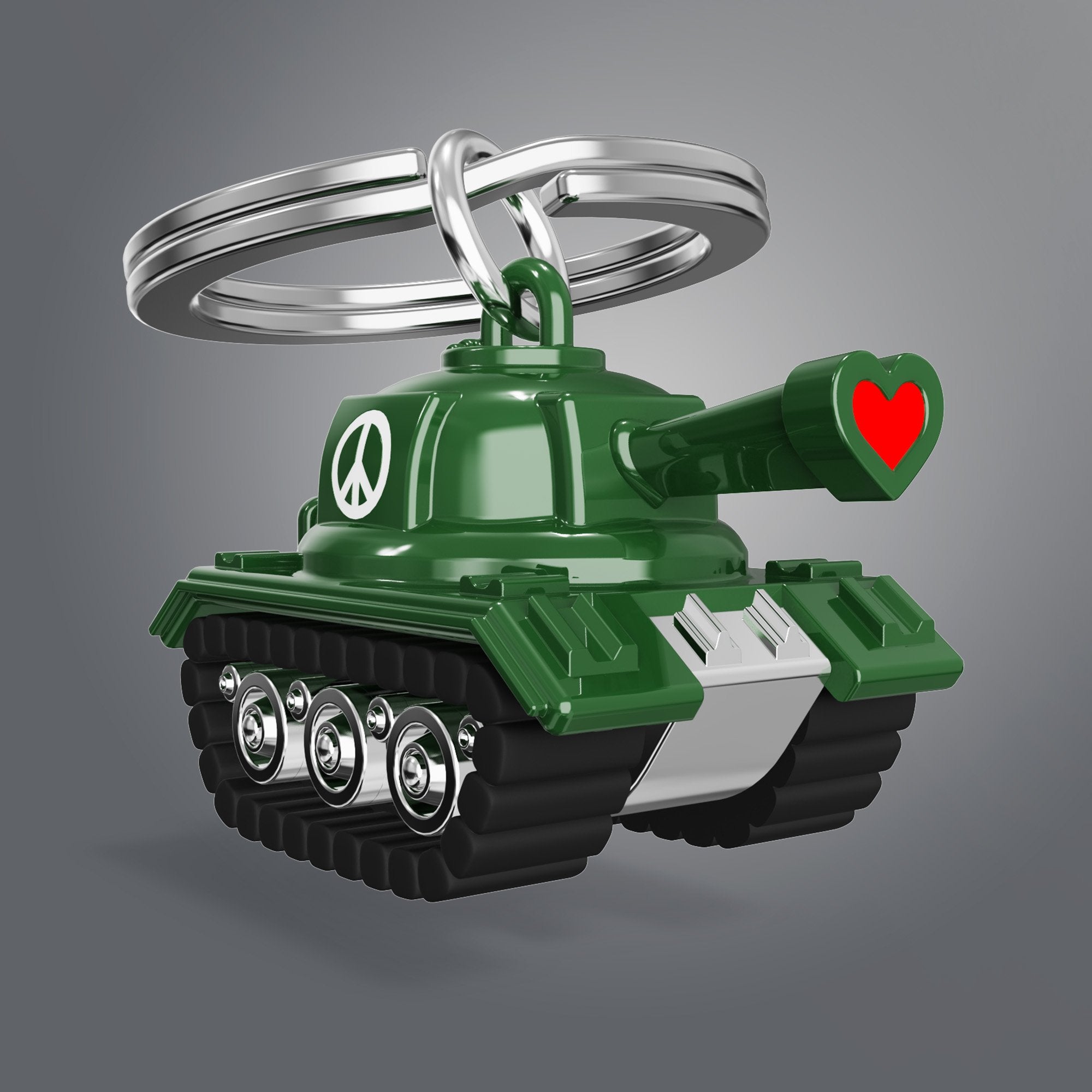 Metalmorphose Barış Tankı Anahtarlık
