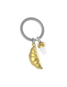 Metalmorphose-Metalmorphose Kruvasan & Kahve Fincanı Anahtarlık Mtm134 01-Anahtarlık-1-Milagron.com