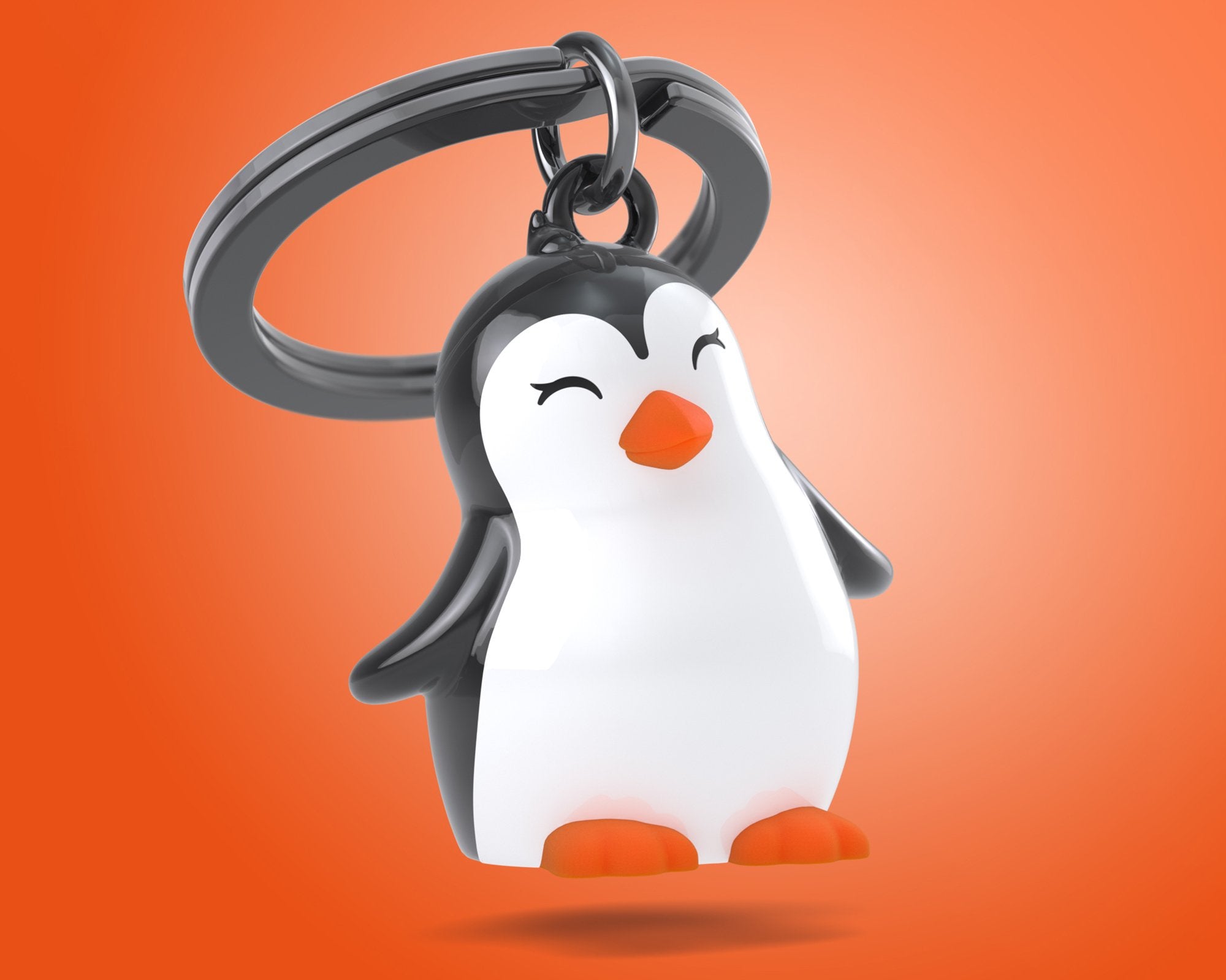 Metalmorphose Penguen Anahtarlık