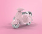 Metalmorphose-Scooter Anahtarlık Pembe-Anahtarlık-2-Milagron.com