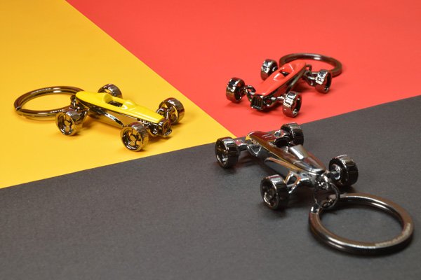 Metalmorphose-Yarış Arabası Kırmızı-Anahtarlık-7-Milagron.com