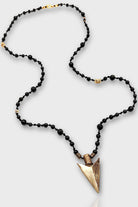 Mey Atelier-Arrow The Power – Lav Taşlı Antika Ok Uçlu Unisex Kolye-Kolye-1-Milagron.com