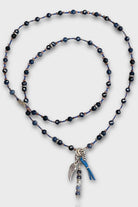 Mey Atelier-Lucius Blue – Faset Kesim Lapis Gümüş Unisex Kolye-Kolye-2-Milagron.com