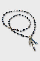 Mey Atelier-Lucius Blue – Faset Kesim Lapis Gümüş Unisex Kolye-Kolye-3-Milagron.com