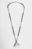 Mey Atelier-Passionette – Özel Tasarım Taşlı Gümüş Zincir Unisex Kolye-Kolye-2-Milagron.com