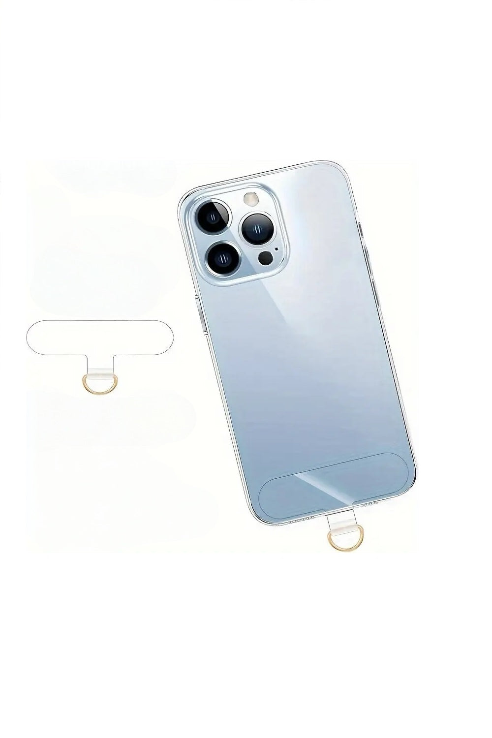 Amber Beaded Telefon Charm - 3