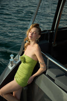 Meyra Avci Studio-Green Spring-Elbise-1-Milagron.com