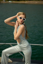 Meyra Avci Studio-Silver Glow-Elbise-2-Milagron.com