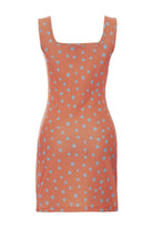 Midground-Puantiye Baskılı Kısa Elbise-Elbise-2-Milagron.com