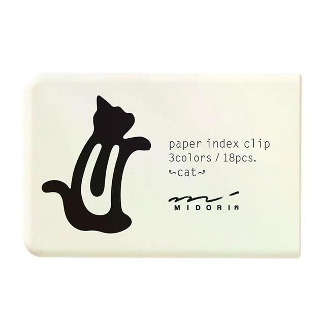 Midori-Paper Index Clip 18'li Paket Klips-Klips-3-Milagron.com