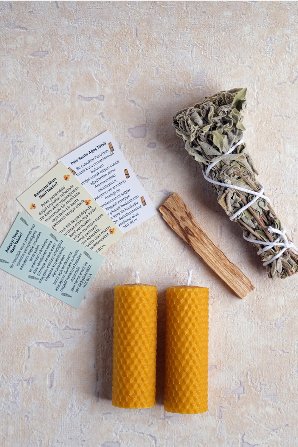 Miebox Rituals-Noel Limited Edition: Doğadan Enerji Ve Huzur Seti-Tütsü-3-Milagron.com